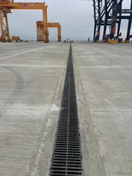 Grelha LINEA E600 Porto contentores Grelha LINEA E600 Porto contentores